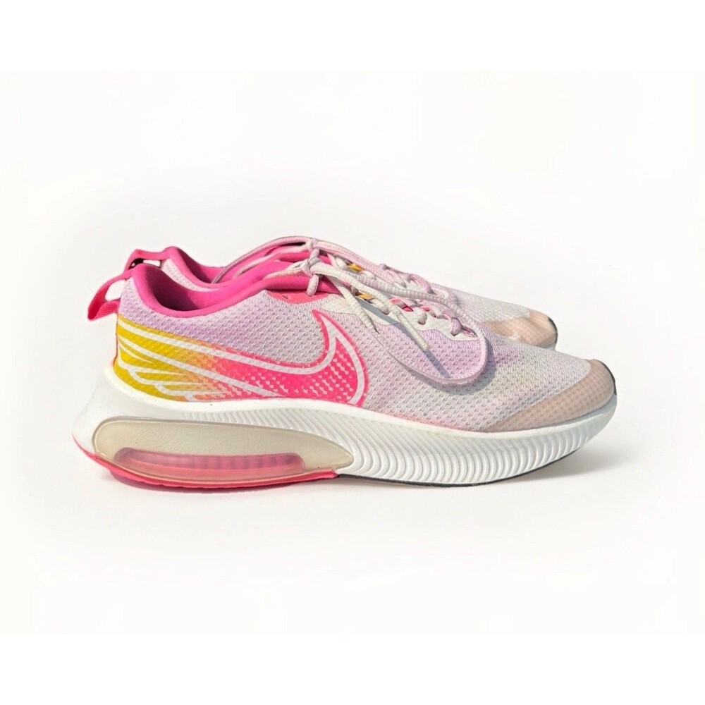 Nike Air Zoom Arcadia Youth 5.5Y Women's 7 Pink Yellow Running Sneakers